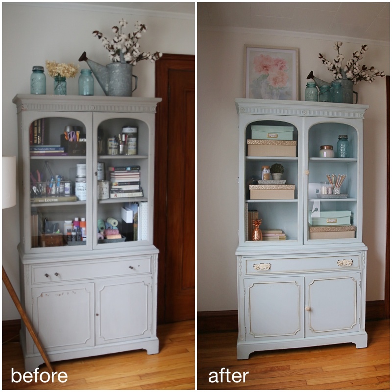 french blue chalk paint